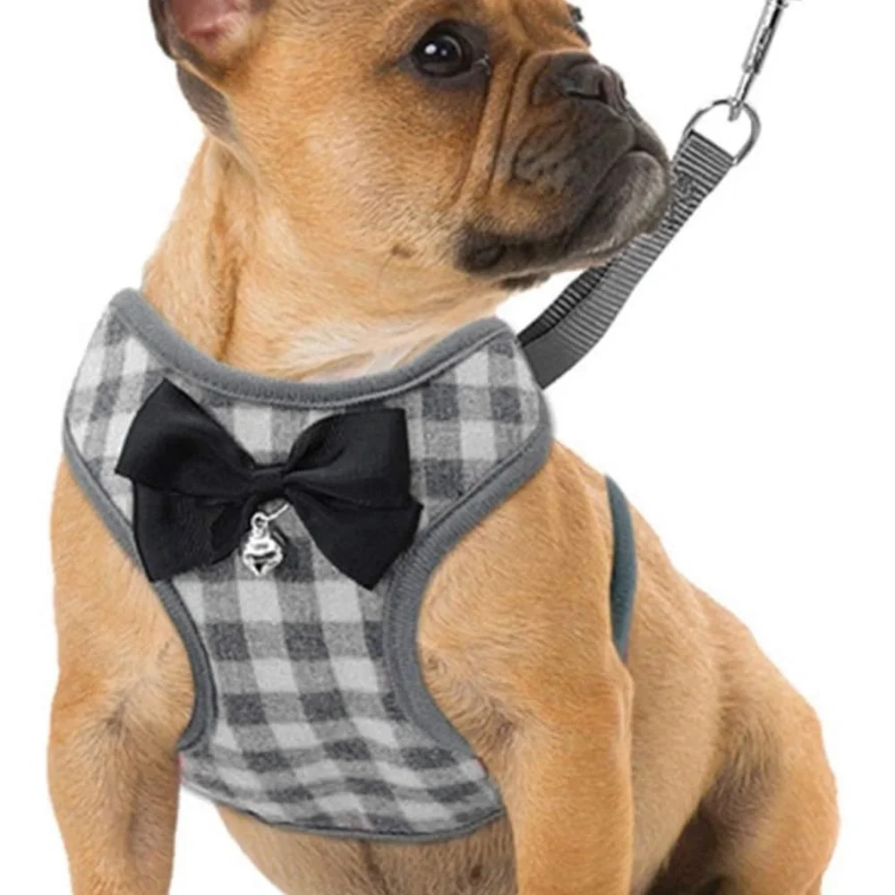 Small Dog & Cat Harness & Leash Set - No Pull Pet Harness -1 left